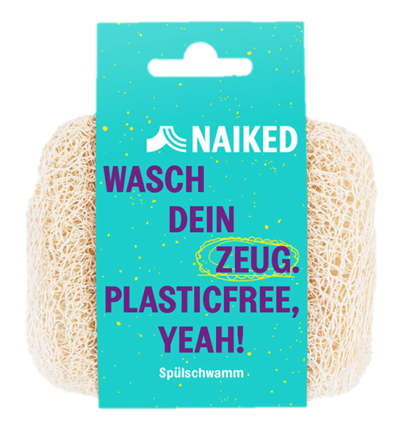 NAIKED Spülschwamm Luffa