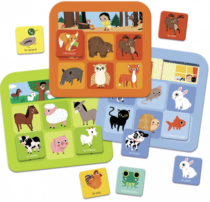 LOTO DES ANIMAUX FAMILIERS (FR)