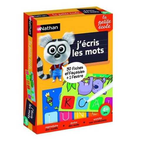 LA PETITE ECOLE J'ECRIS LES MOTS
