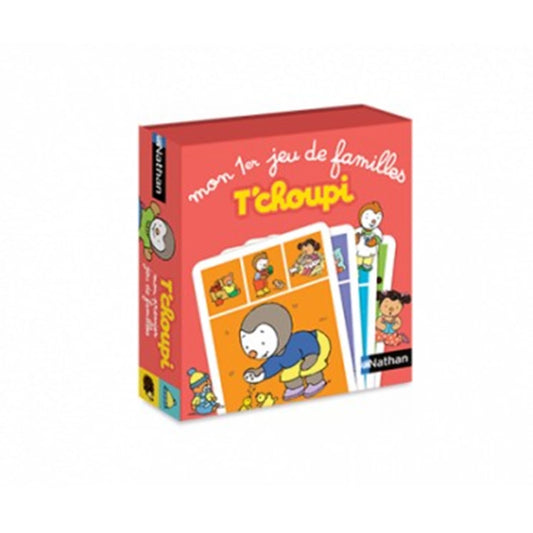 T'CHOUPI MON PREMIER JEU DE FAMILLES