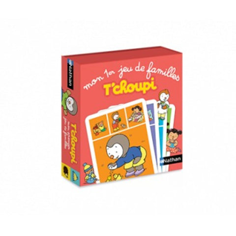 T'CHOUPI MON PREMIER JEU DE FAMILLES