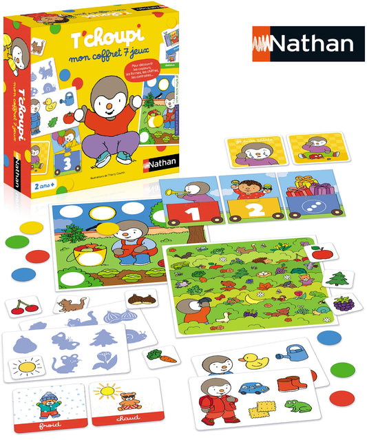 T'CHOUPI MON COFFRET 7 JEUX (FR)