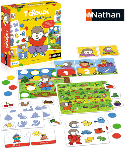 T'CHOUPI MON COFFRET 7 JEUX (FR)