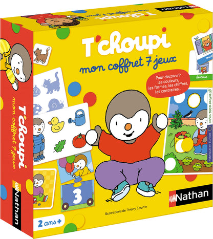 T'CHOUPI MON COFFRET 7 JEUX (FR)
