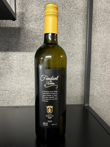 Cantine Nesta - Fendant du Valais Vitt Vin – 2023 Årgång (75cl, 12.5% ABV) 🍇🍷