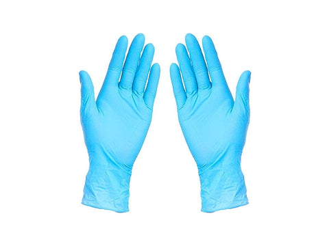 NITRILE GLOVES Nitrile Handschuhe Blau