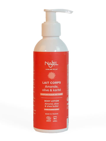 NAJEL Body Milk Tiaré Sesame Olive Almond