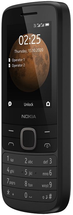 NOKIA 225 4G TA-1316 DS EU6 BLACK (4G)