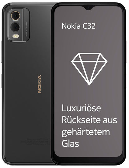 NOKIA C32 TA-1534 DS 4/64 EURO1B charcoal