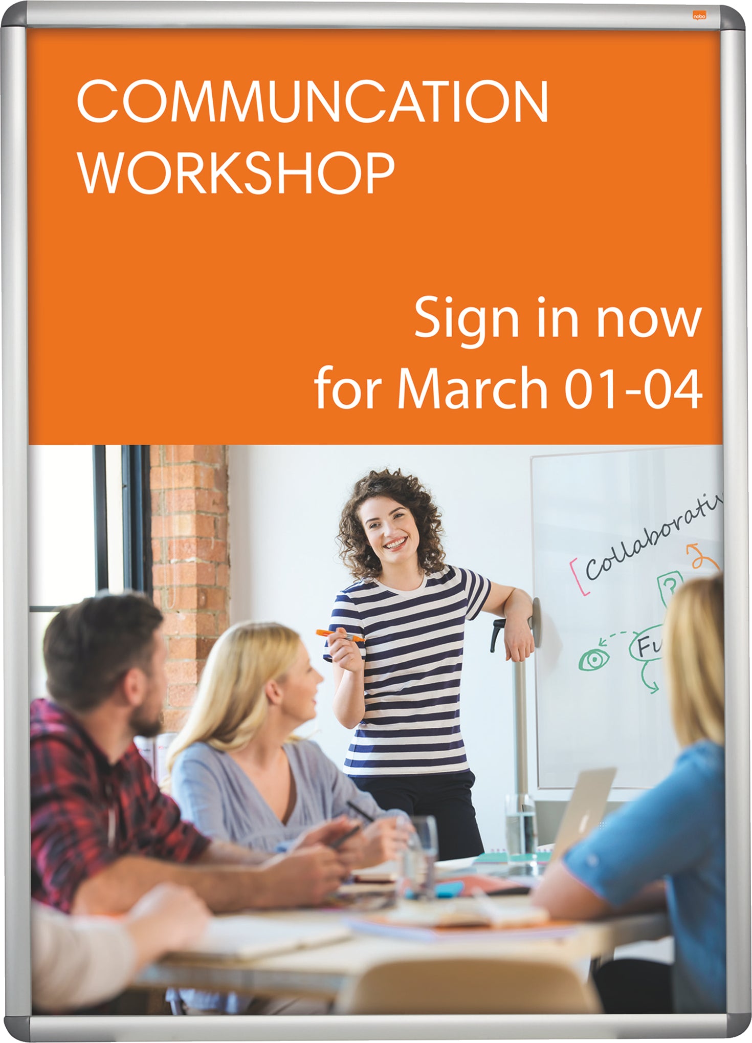 NOBO Plakatrahmen A0 1902208 899x17x1247mm