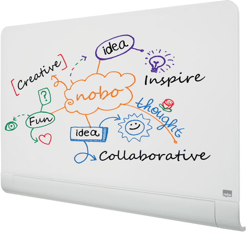 NOBO Whiteboard Premium Plus 1905193 Glas, magnetisch 188.3x105.9cm