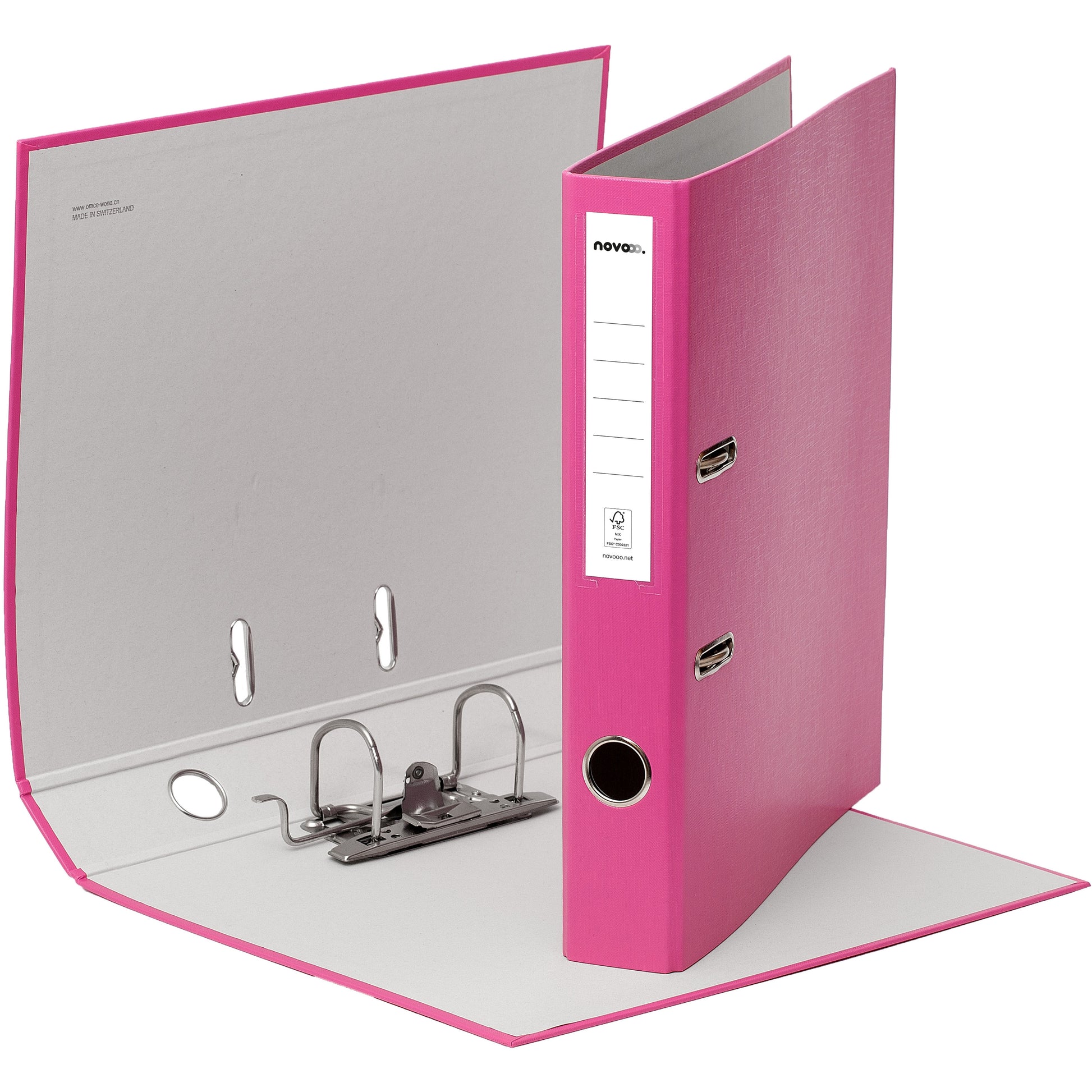 NOVOOO Pro Ordner 4cm 10349440NO1U rosa A4 10 Stück