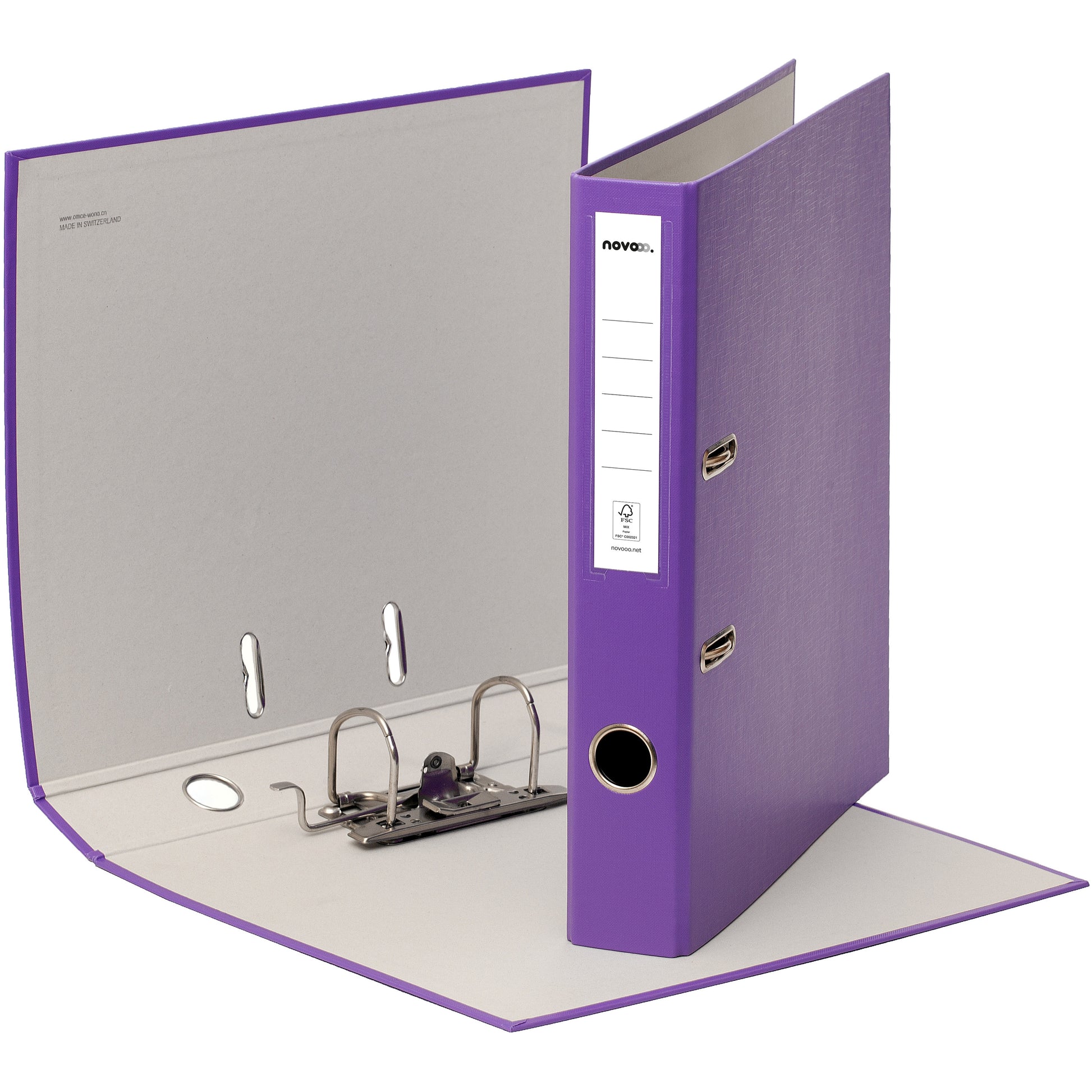 NOVOOO Pro Ordner 4cm 10349442NO2U violett A4