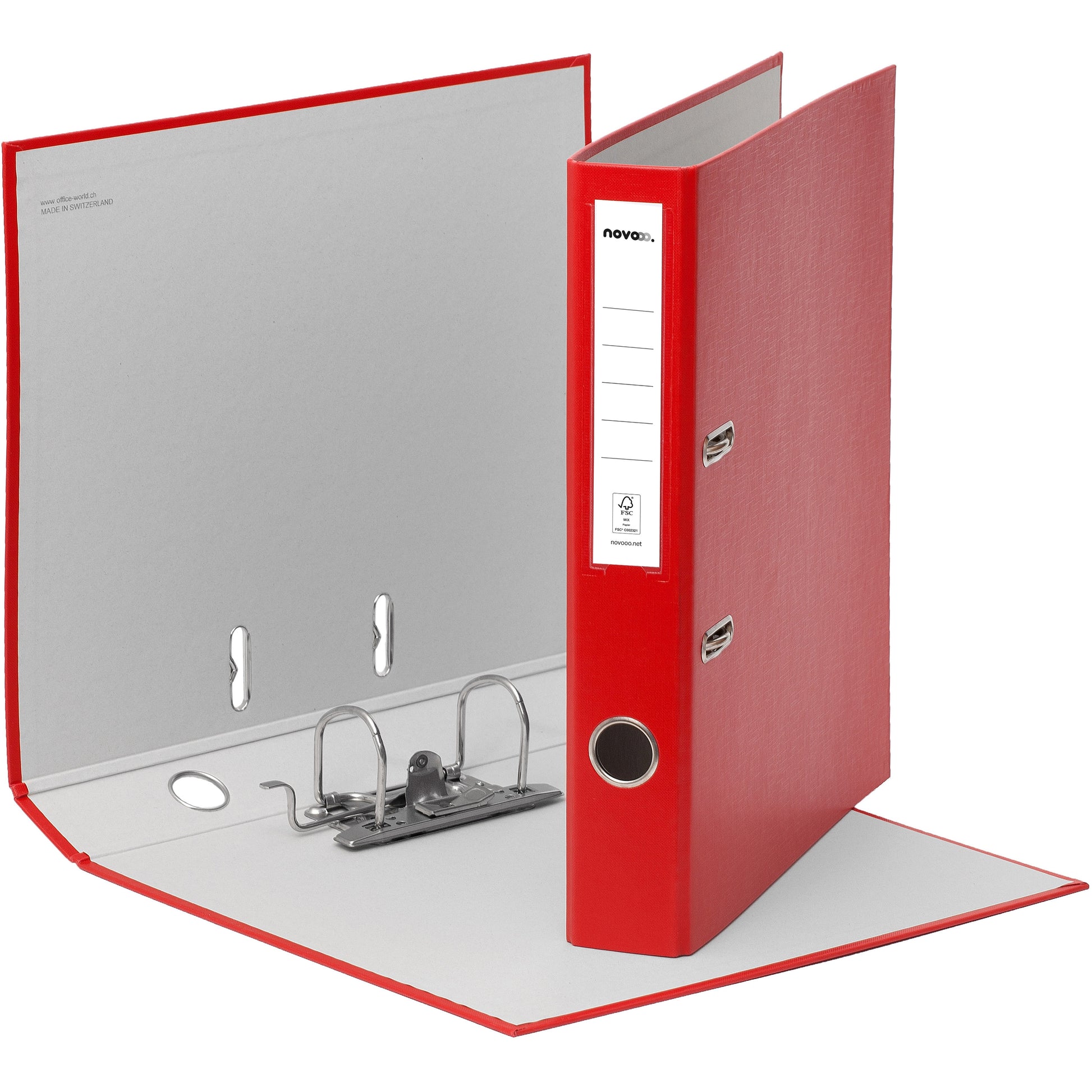 NOVOOO Pro Ordner 4cm 10349445NO1U rot A4 10 Stück