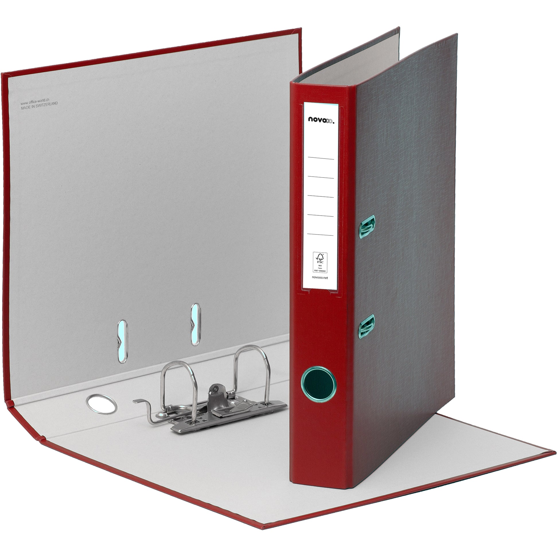 NOVOOO Pro Ordner 4cm 10349447NO2U weinrot A4