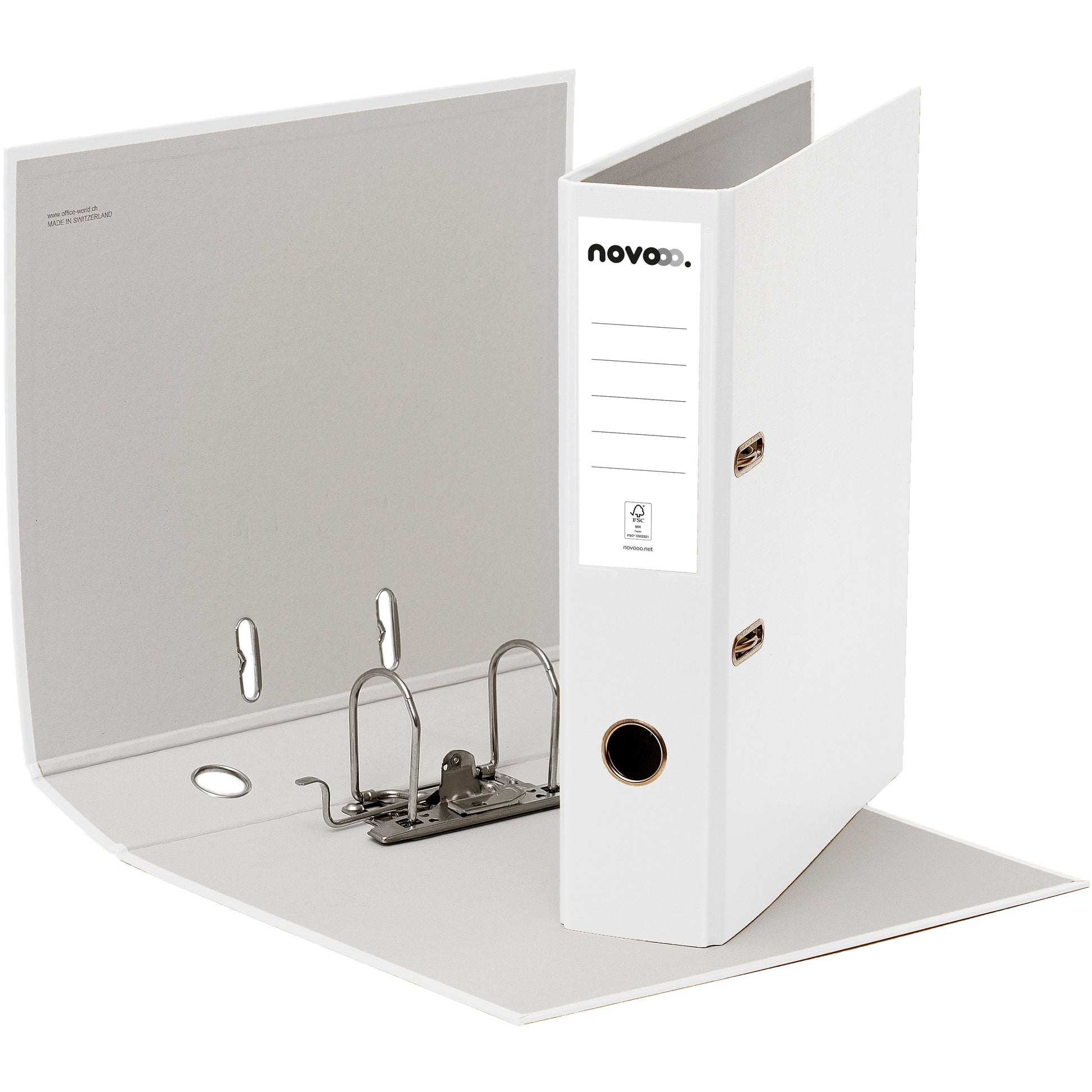 NOVOOO Pro Ordner 7cm 10349701NO1U weiss A4 10 Stück