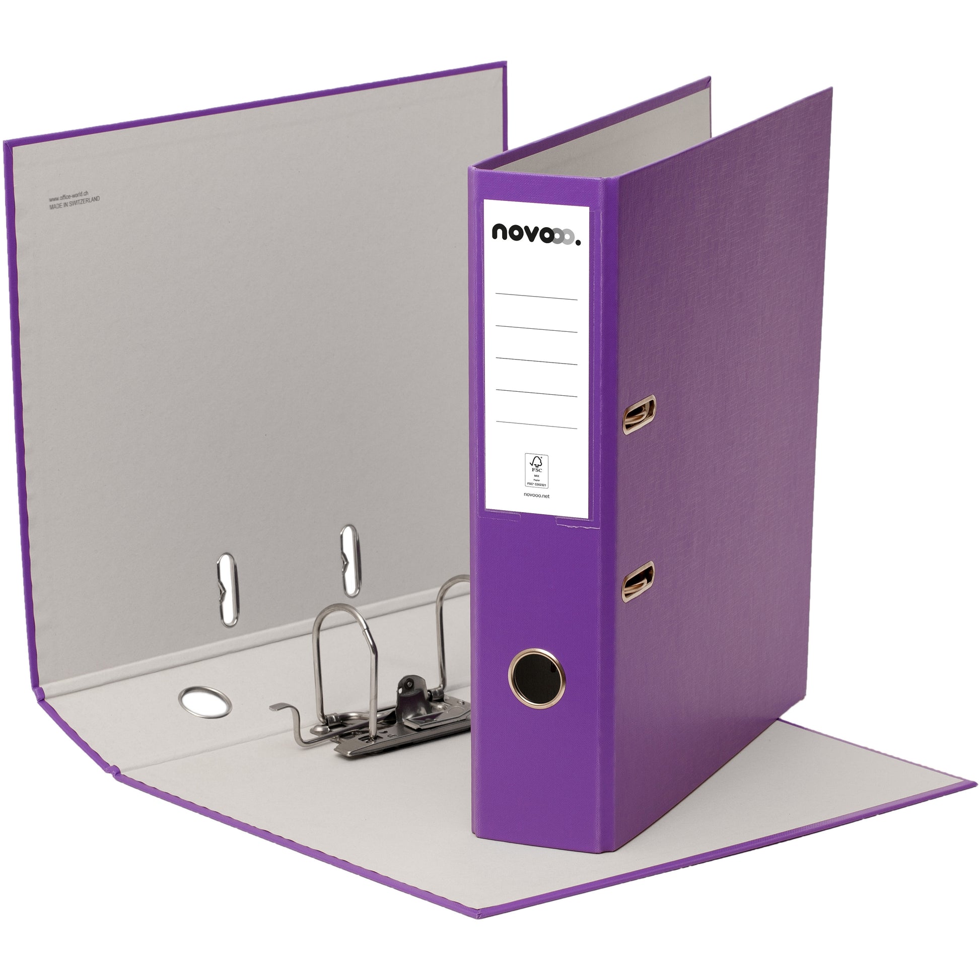 NOVOOO Pro Ordner 7cm 10349742NO1U violett A4 10 Stück