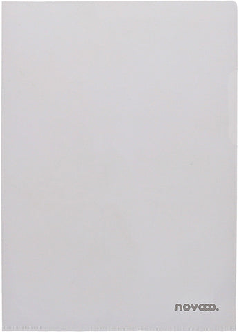 NOVOOO Pro Sichtmappen 120my A4 400197702 transparent genarbt 10 Stück