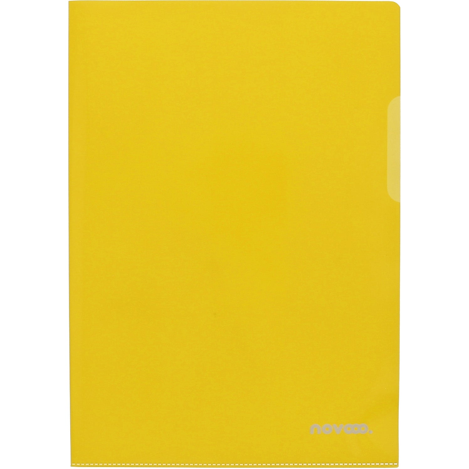 NOVOOO Pro Sichtmappen 120my A4 400197758 gelb genarbt 100 Stück