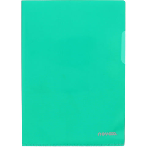 NOVOOO Pro Sichtmappen 140my A4 400197774 grün glatt 100 Stück