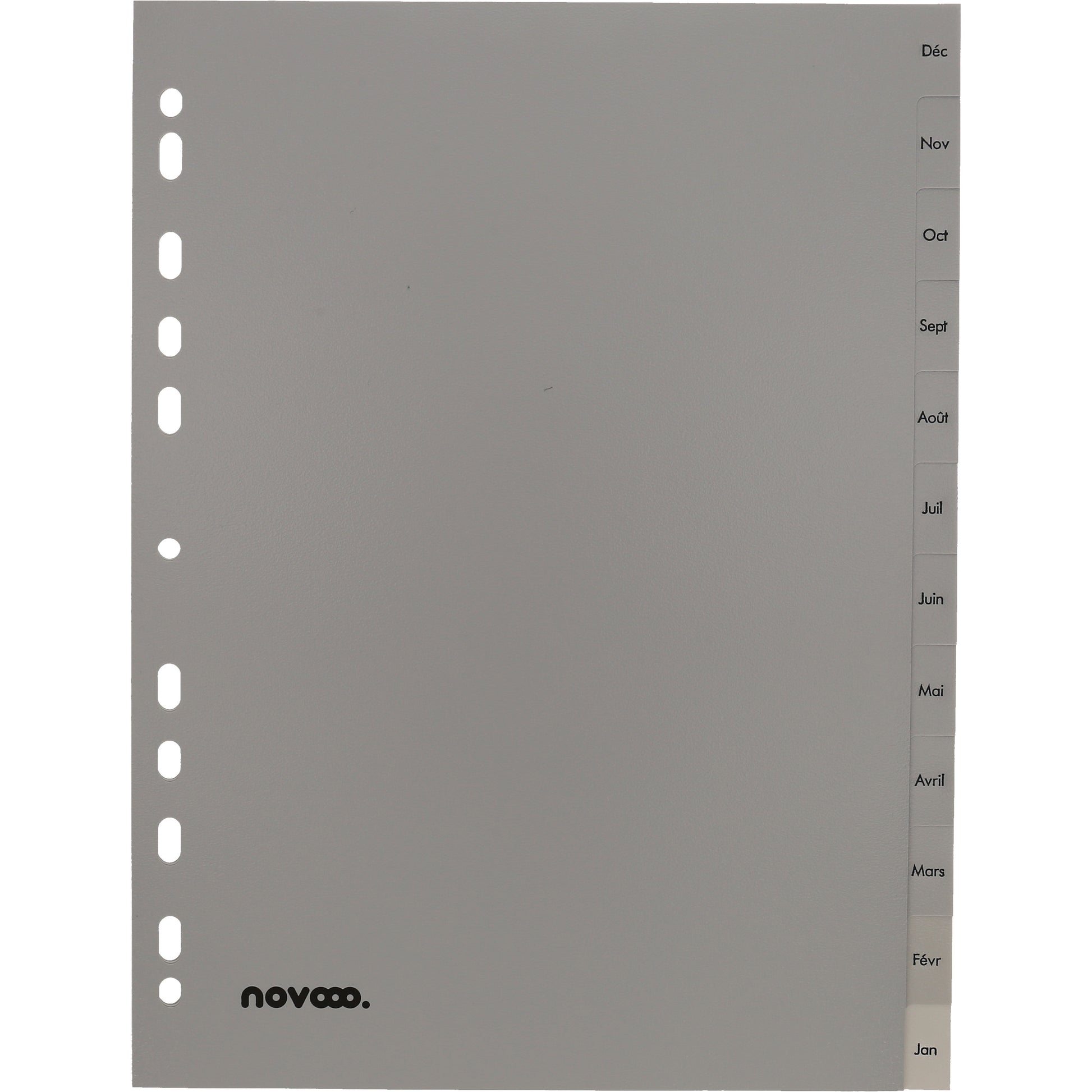 NOVOOO Register PP A4 40954 grau Déc-Jan FR