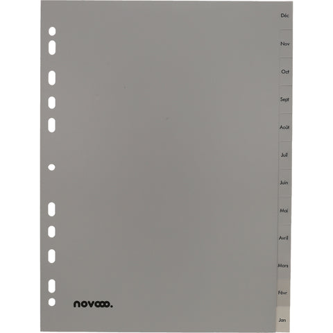 NOVOOO Register PP A4 40954 grau Déc-Jan FR