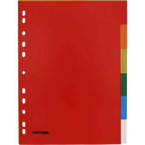 NOVOOO Register PP A4 40981 multicolor 6-teilig