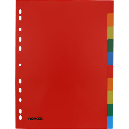 NOVOOO Register PP A4 40982 multicolor 10-teilig