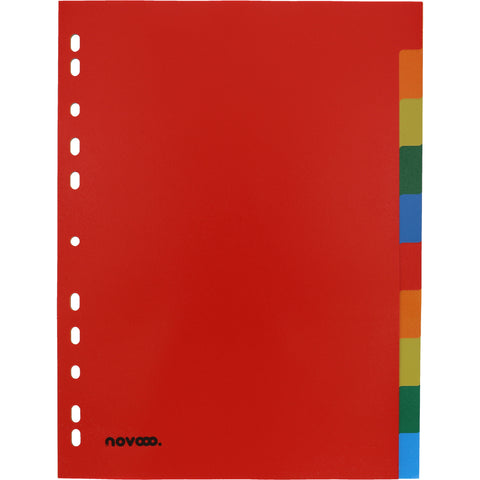 NOVOOO Register PP A4 40982 multicolor 10-teilig