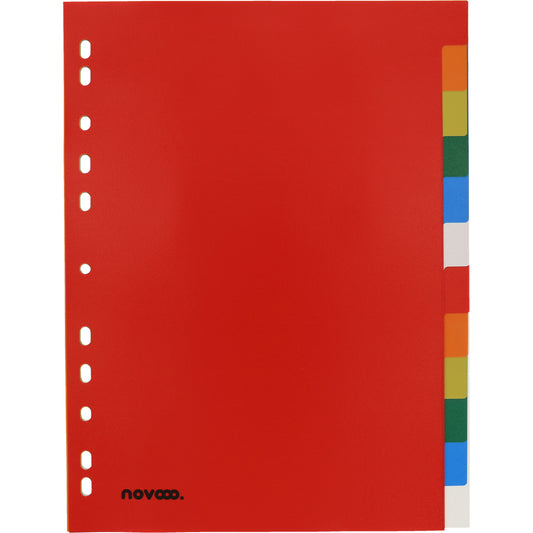 NOVOOO Register PP A4 40984 multicolor 12-teilig