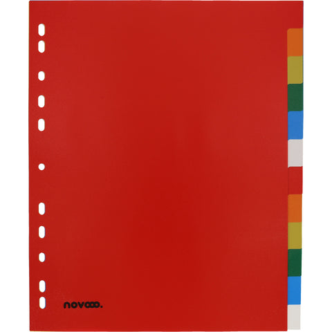 NOVOOO Register PP A4+ 40991 multicolor 12-teilig