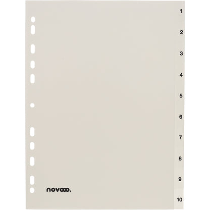 NOVOOO Register PP A4 40997 weiss 1-10