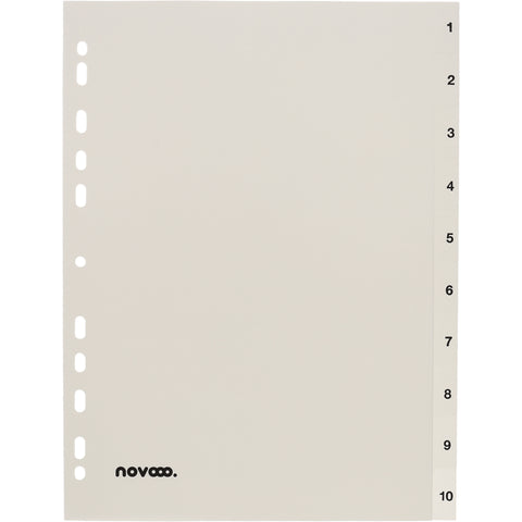 NOVOOO Register PP A4 40997 weiss 1-10