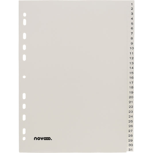 NOVOOO Register PP A4 41000 weiss 1-31
