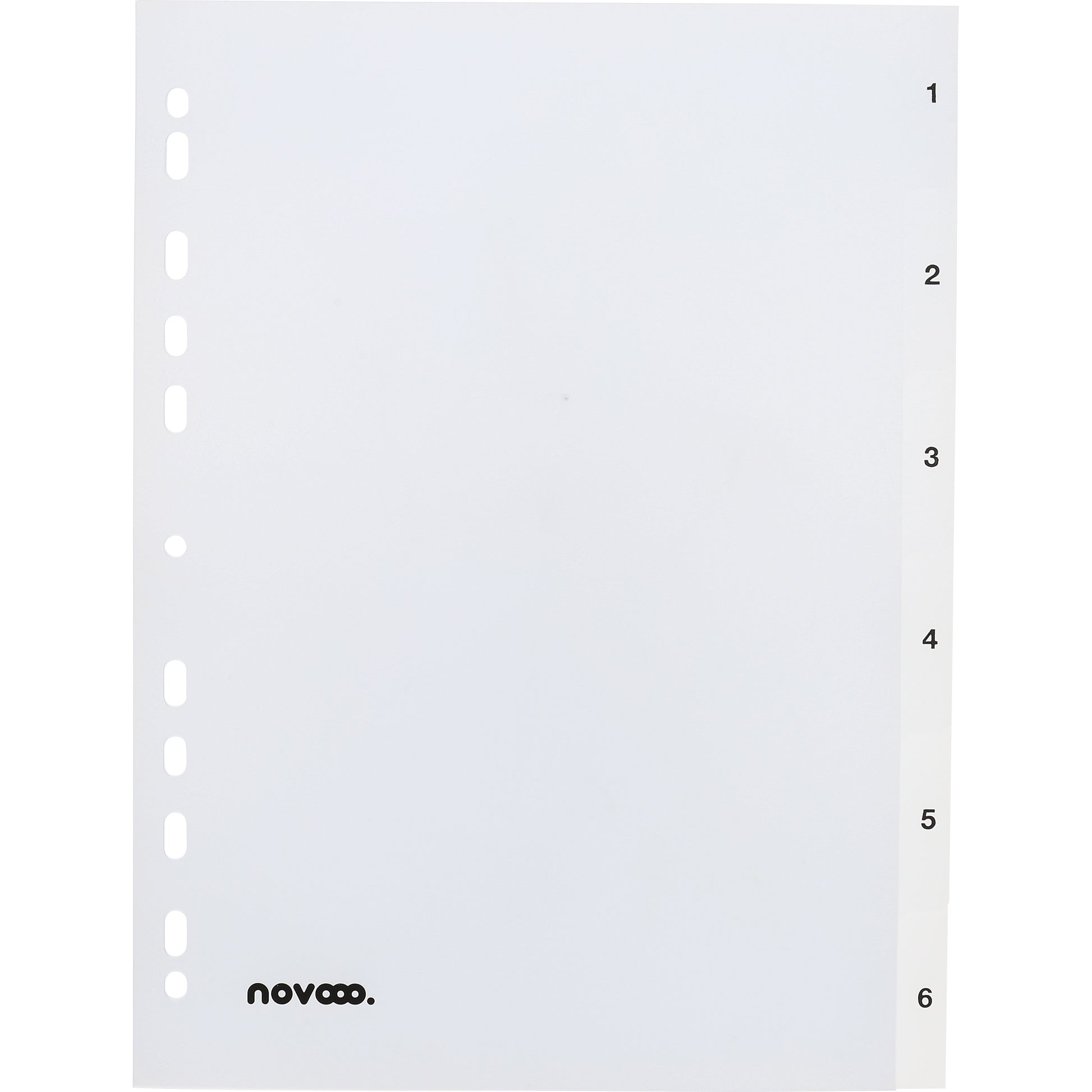 NOVOOO Register PP A4 41003 transparent 1-6