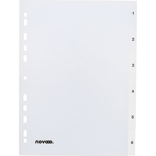NOVOOO Register PP A4 41003 transparent 1-6