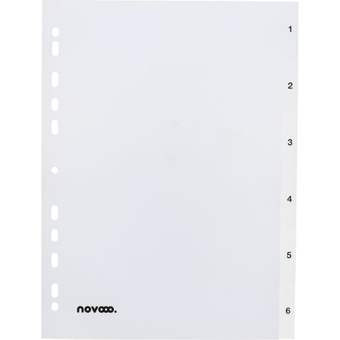 NOVOOO Register PP A4 41003 transparent 1-6