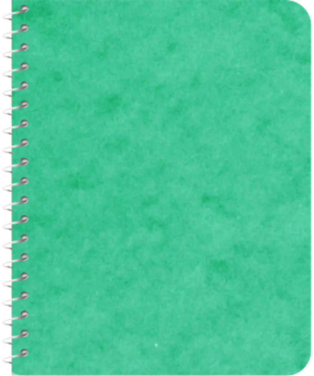 NOVOOO Spiralheft ass. 7.6×10.1cm 729775 kariert, 4mm, 70g 48 Blatt