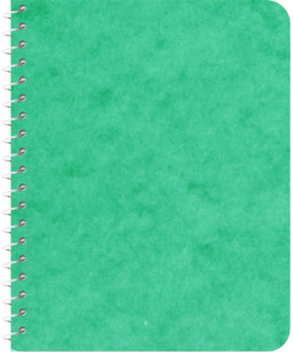 NOVOOO Spiralheft ass. 7.6×10.1cm 729775 kariert, 4mm, 70g 48 Blatt