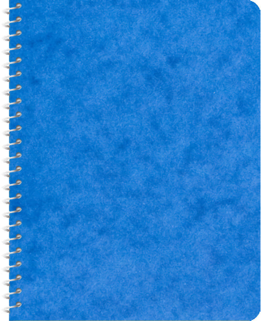 NOVOOO Spiralheft ass. 9.1×12.1cm 729776 kariert, 4mm, 70g 48 Blatt