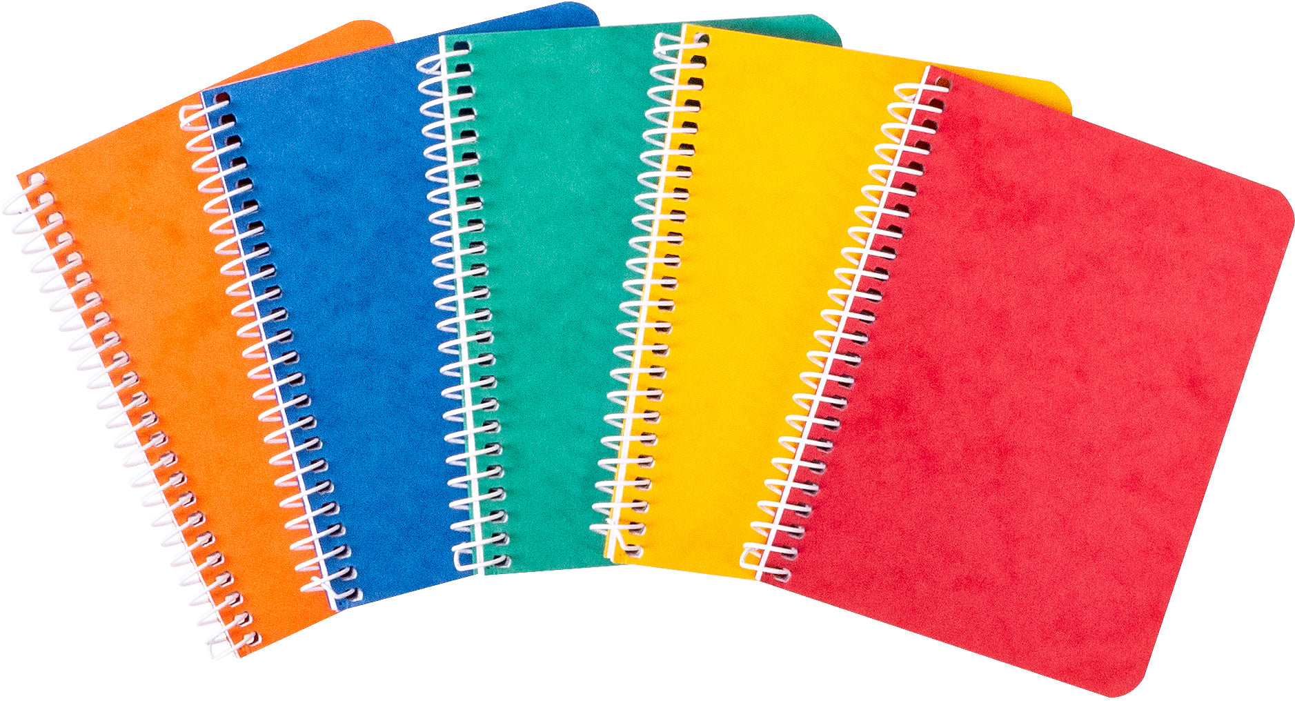 NOVOOO Spiralheft ass. 9.1×12.1cm 729776 kariert, 4mm, 70g 48 Blatt