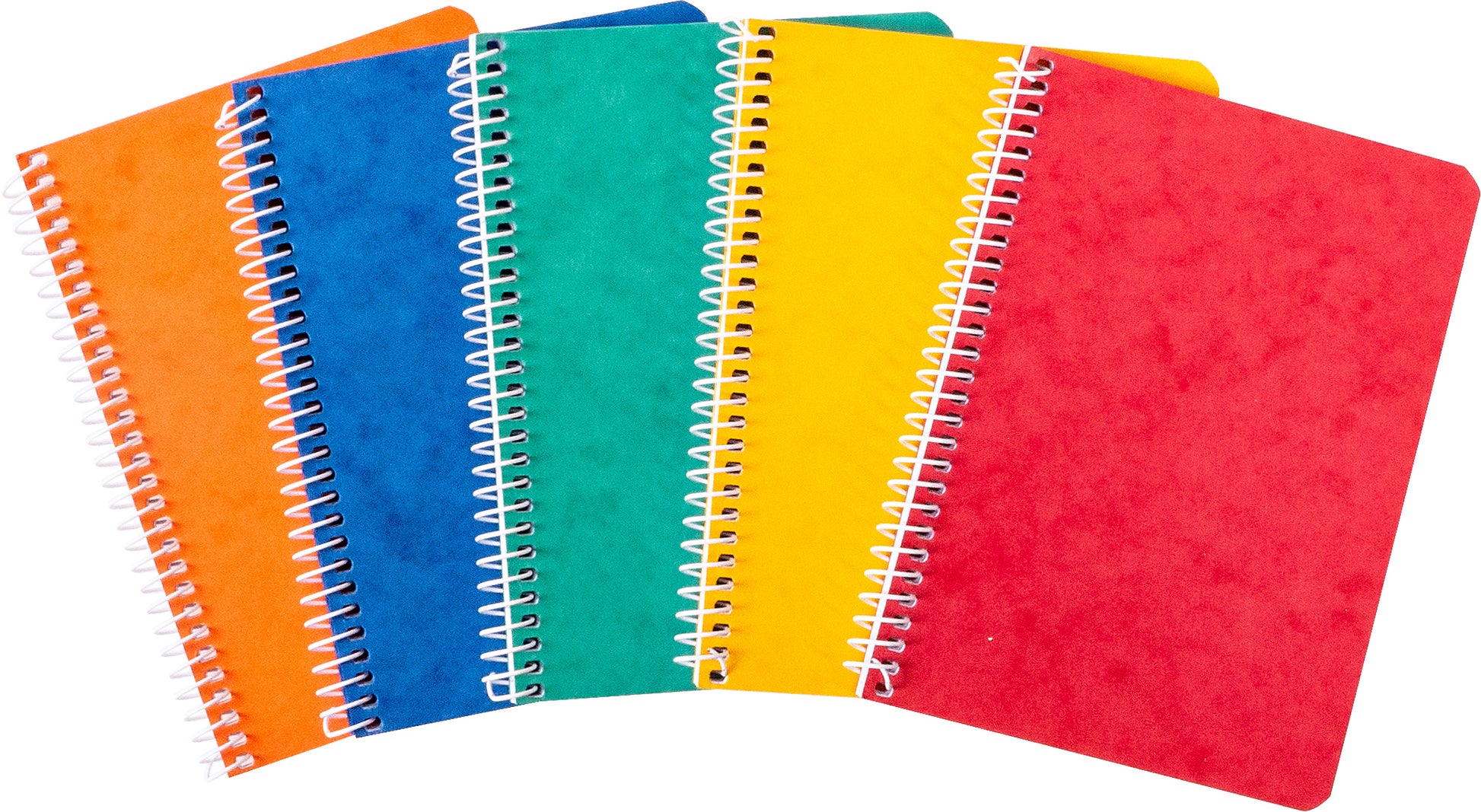 NOVOOO Spiralheft ass. 10.6×14.6cm 729778 kariert, 4mm, 70g 48 Blatt