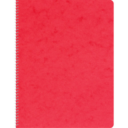 NOVOOO Spiralheft ass. 14.8×21cm 729779 kariert, 4mm, 70g 48 Blatt