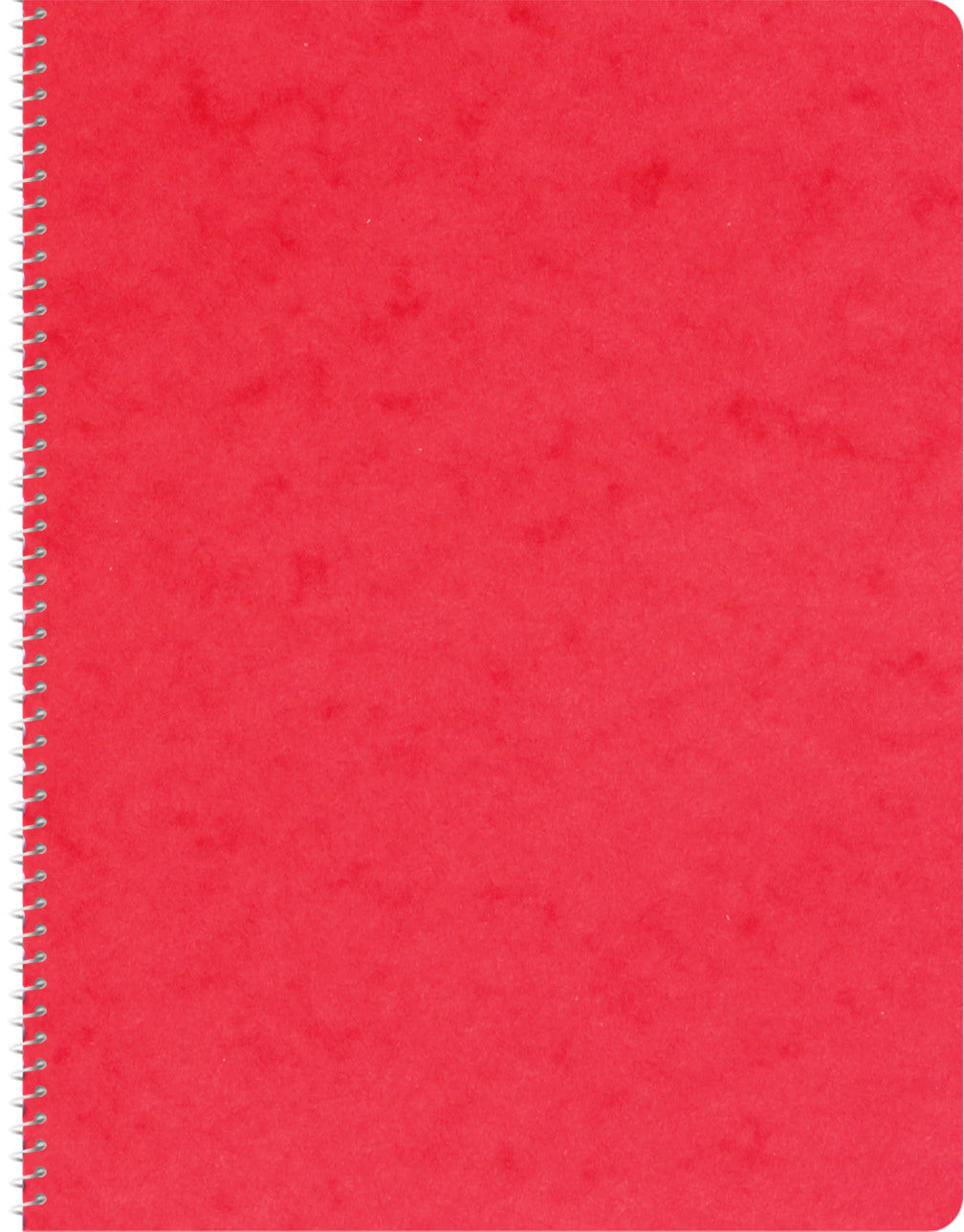 NOVOOO Spiralheft ass. 17.5×22cm 729782 liniert, 8mm, 70g 48 Blatt
