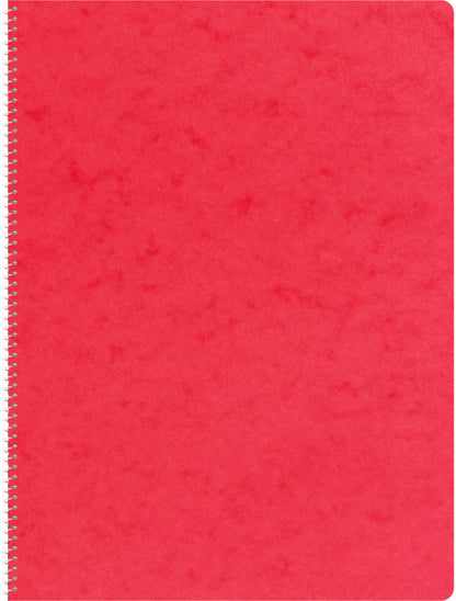 NOVOOO Spiralheft ass. A4 729783 kariert, 4mm, 80g 48 Blatt