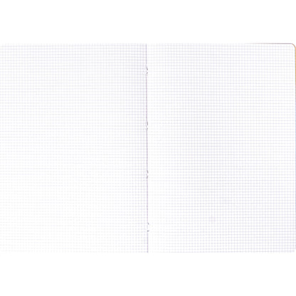 NOVOOO Pressspanheft gelb A4 729790 4mm kariert, 80g 48 Blatt