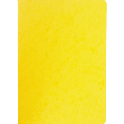 NOVOOO Pressspanheft gelb A4 729790 4mm kariert, 80g 48 Blatt