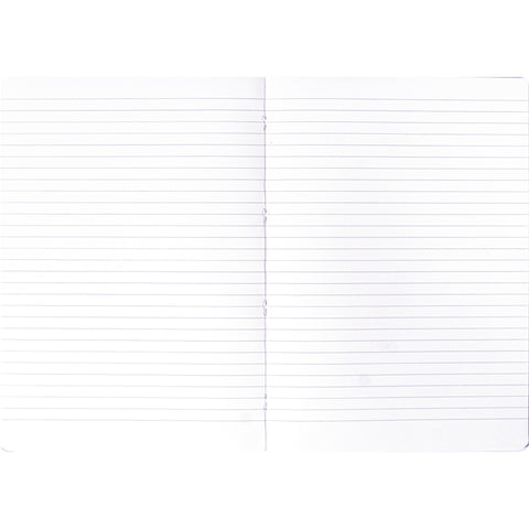 NOVOOO Pressspanheft blau A4 729791 liniert, 9mm, 80g 48 Blatt