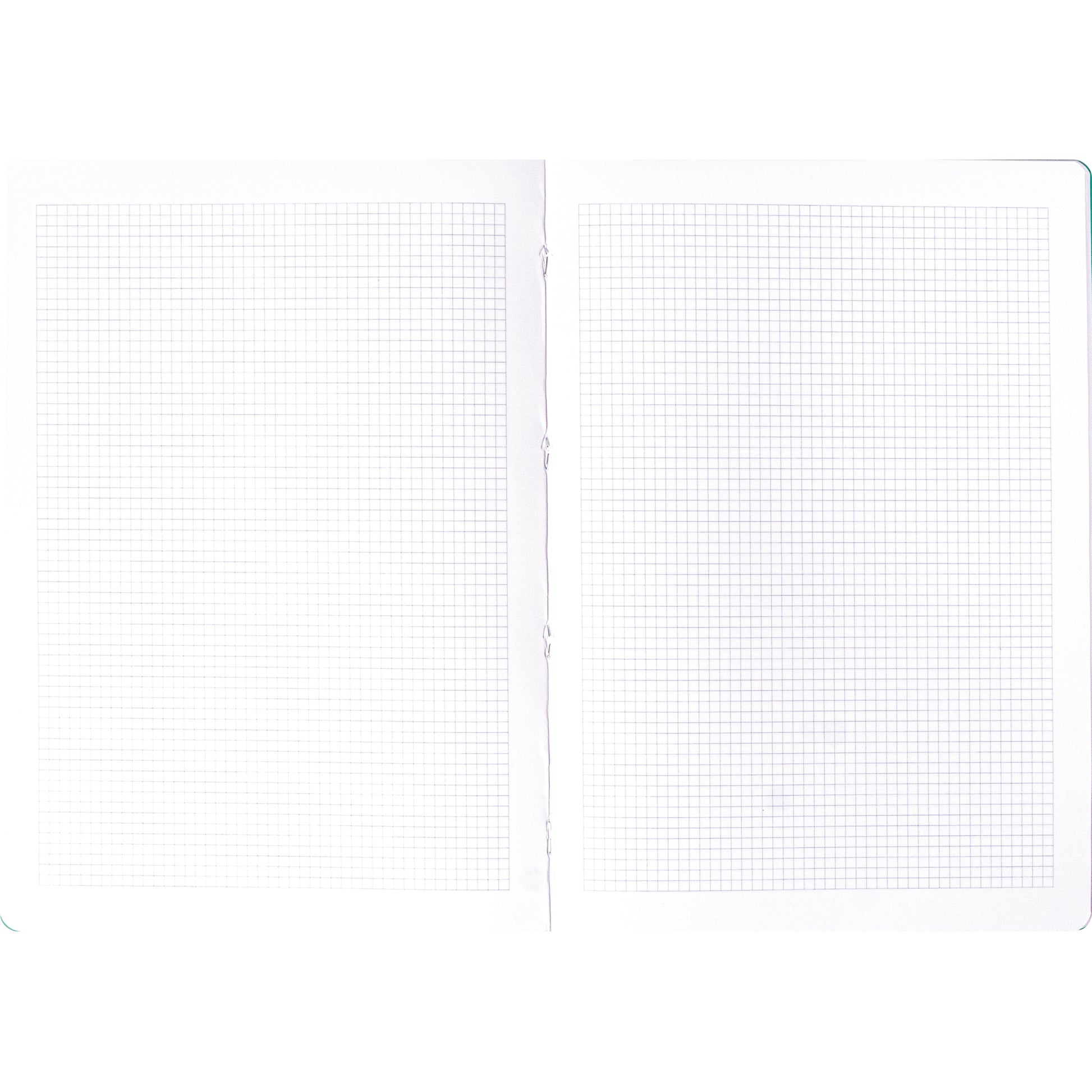 NOVOOO Pressspanheft grün A4 729792 4mm kariert, 80g,Rand 48 Blatt