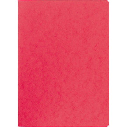 NOVOOO Pressspanheft rot A4 729793 5mm kariert, 80g,Rand 48 Blatt